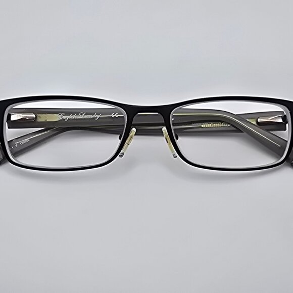 English Laundry Hannett Black and Blue Eyeglasses Frame w/ Flexhinge 54-17-140 - Picture 11 of 13